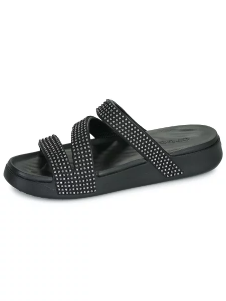 Remenčić natikače Crocs crna