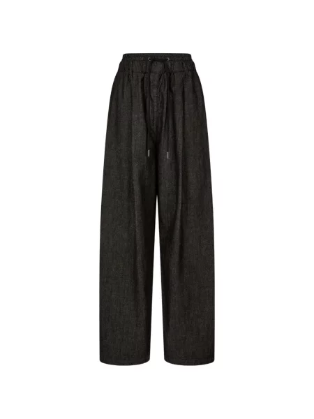 Blugi Tomboy cu cordon negru