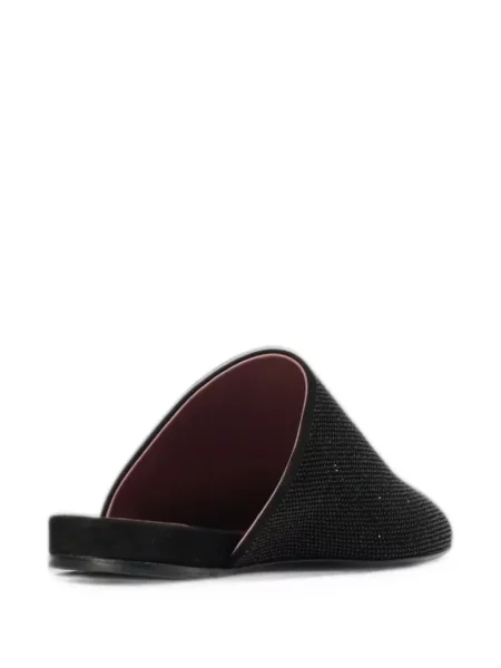 Papuci tip mules Premiata din piele negru