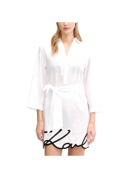 Karl Lagerfeld sukienka mini prosta biały