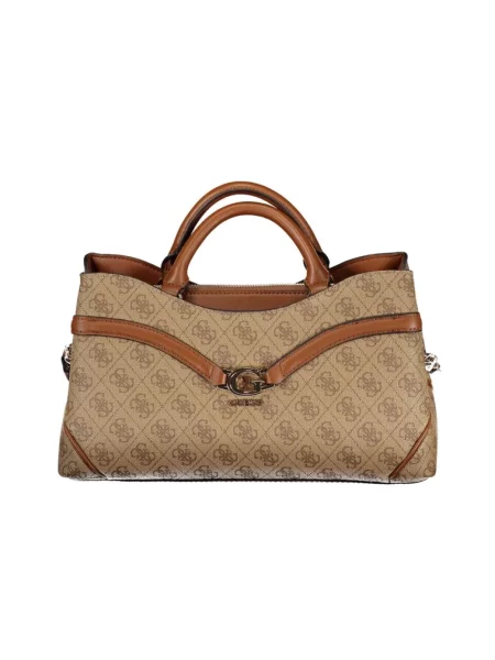 Guess torebka DEA beżowy