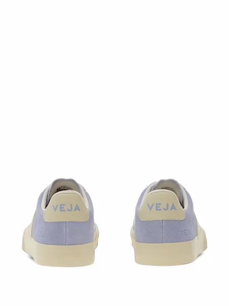 Sneakerși Veja Campo din piele de căprioară albastru