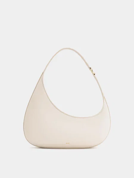 Кожаная сумка Jw Pei белая