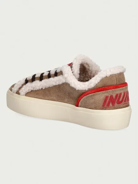 Inuikii Lila Shearling Lace Up кросівки замшеві