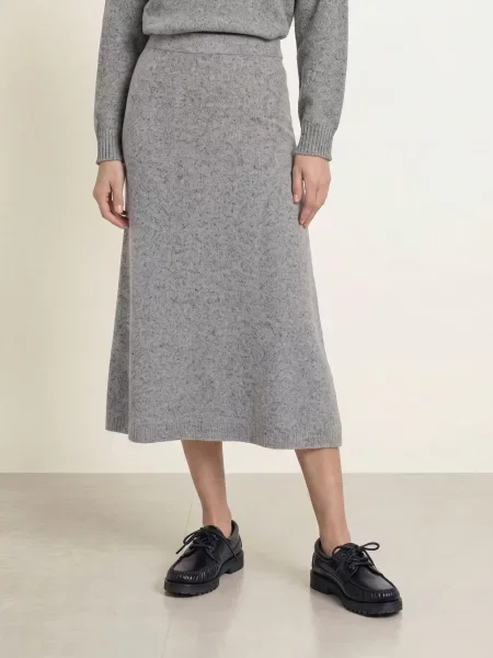 Weekend Max Mara Pletená Sukně Aloa šedá