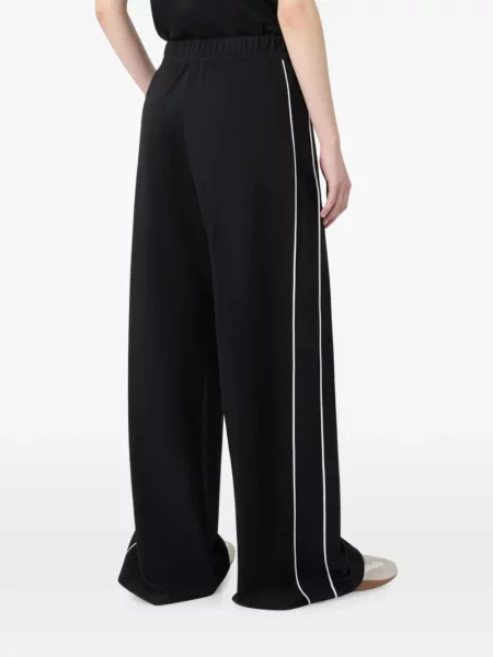 Pantaloni Weekend Max Mara tricotate negru