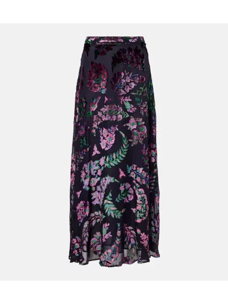 Fusta maxi Etro cu model floral