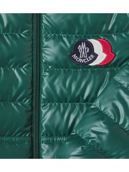 Gyerek pehelydzseki Moncler Enfant zöld
