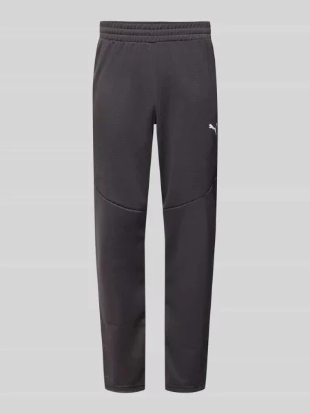 Spodnie dresowe z elastycznym pasem Puma Performance czarne