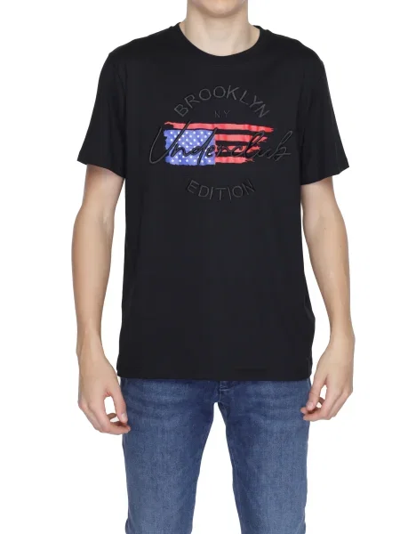 Majica Underclub s potiskom črna