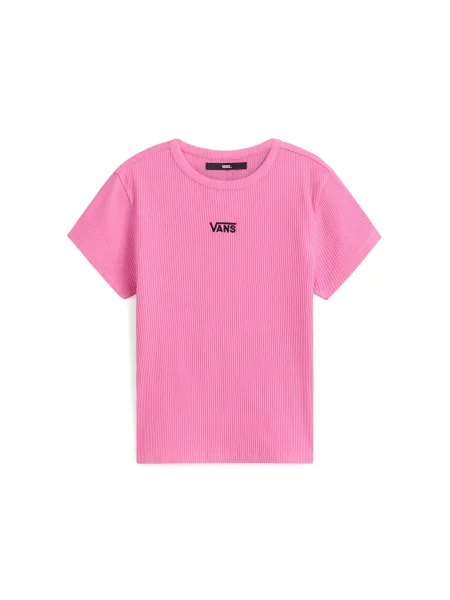VANS Majica Cameron svetlo roza črna