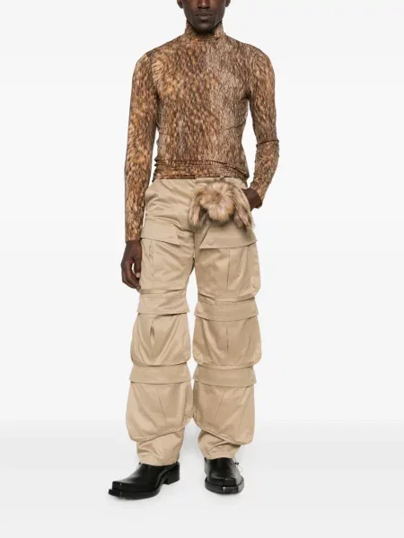 Pantaloni cargo Mugler