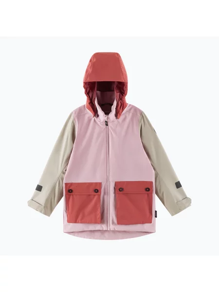 Reima gyermek softshell dzseki Sysma rózsaszín szürke. Méret: szürke