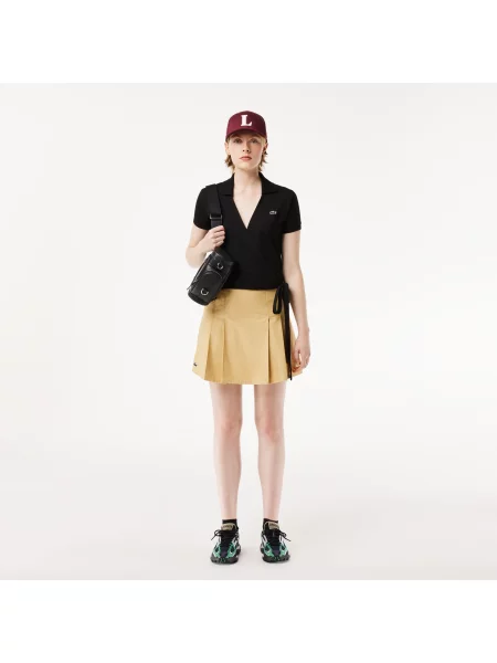 Поло Lacoste черное