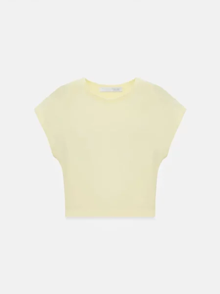 Dilvin Bluza pastelno rumena