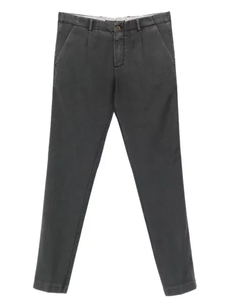 Pantaloni Myths plisate gri