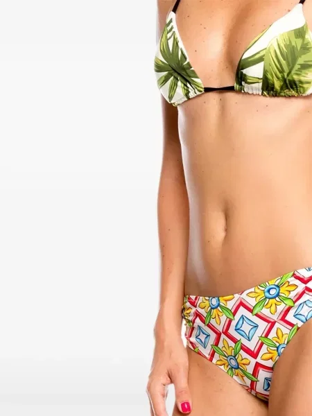 Fodros bikini Mc2 Saint Barth fehér