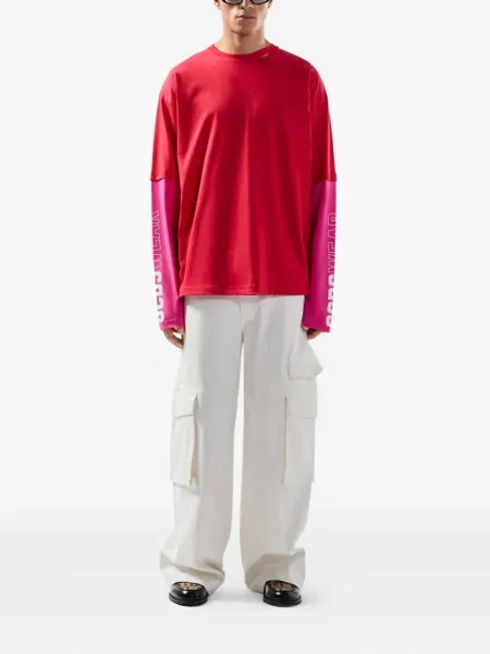 Tricou Gcds lung roșu
