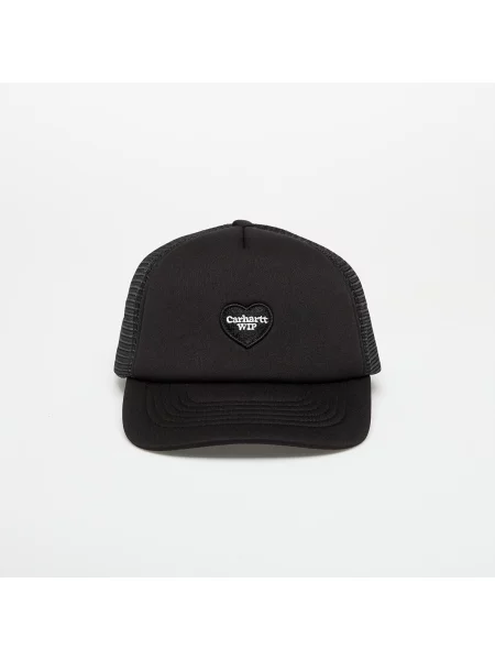 Кепка Carhartt Wip с сердечками черная
