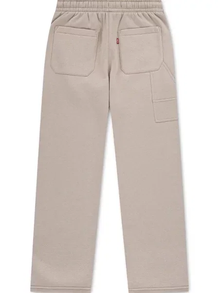 Levi's спортен панталон за деца с BAGGY CARPENTER SWEATPANT бежово