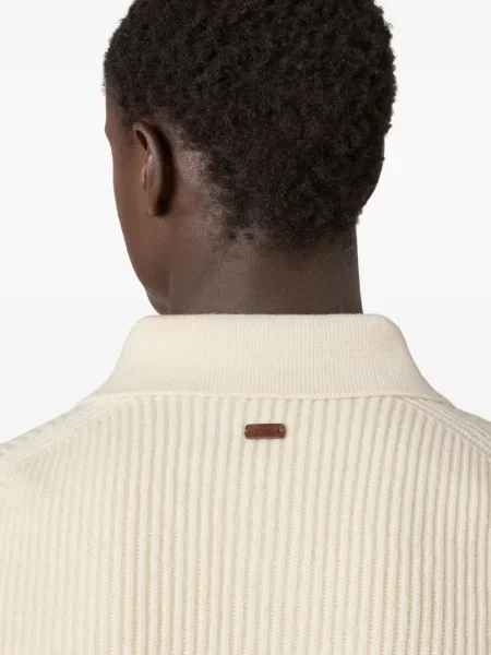 Cardigan Tod's tricotate alb