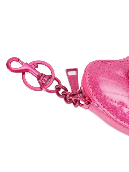 Портмоне Kurt Geiger London със сърца розово
