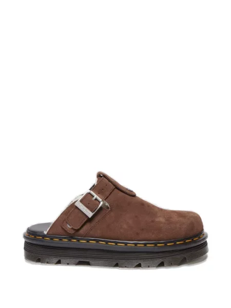 Papuci tip mules Dr. Martens maro
