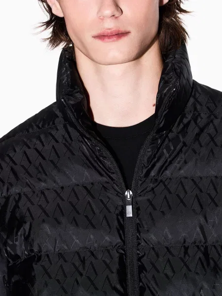 Пуховик Armani Exchange черный