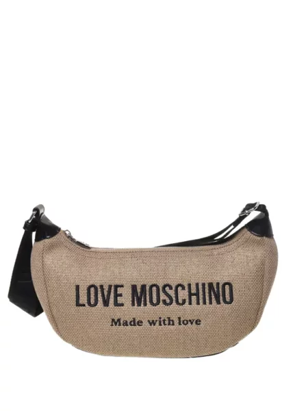 Haftowana torebka crossbody Love Moschino