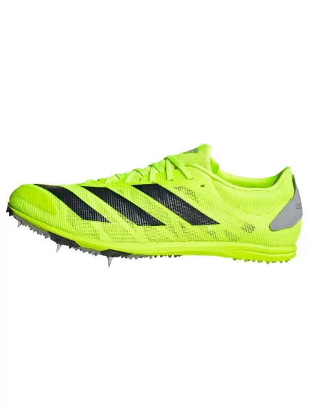 ADIDAS PERFORMANCE Běžecká obuv Adizero XCS šedá / svítivě zelená černá