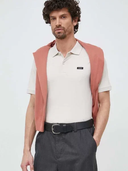 Πόλο Calvin Klein μπεζ