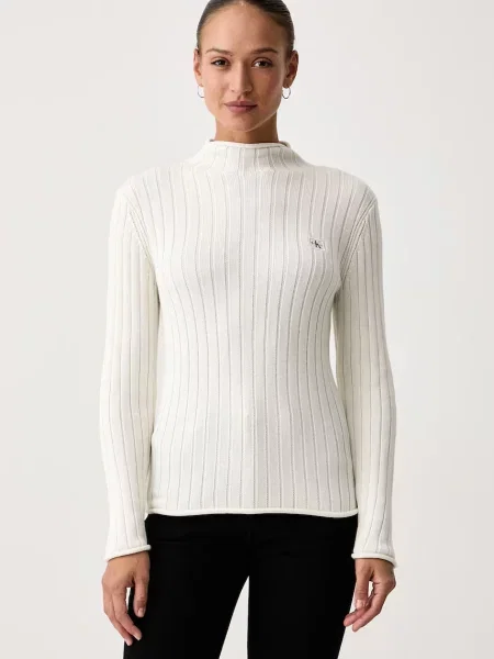 Calvin Klein Jeans Pulover Crem bej