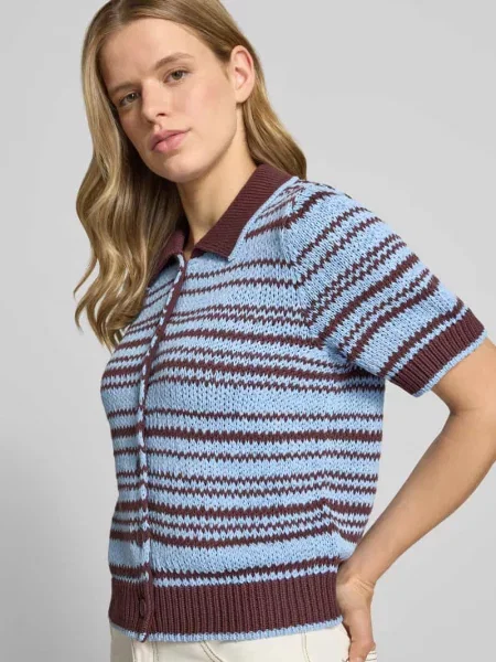 Kardigan rozpinany o pudełkowym kroju z mieszanki bawełny Marc O'polo Denim