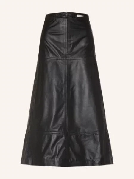 Inwear Spódnica Skórzana Celinaiw schwarz czarna