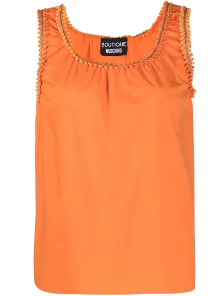 Podkoszulka Boutique Moschino pomarańczowa