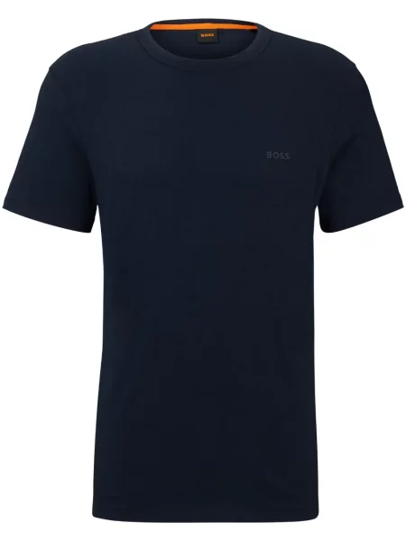 Tricou Boss cu imagine albastru