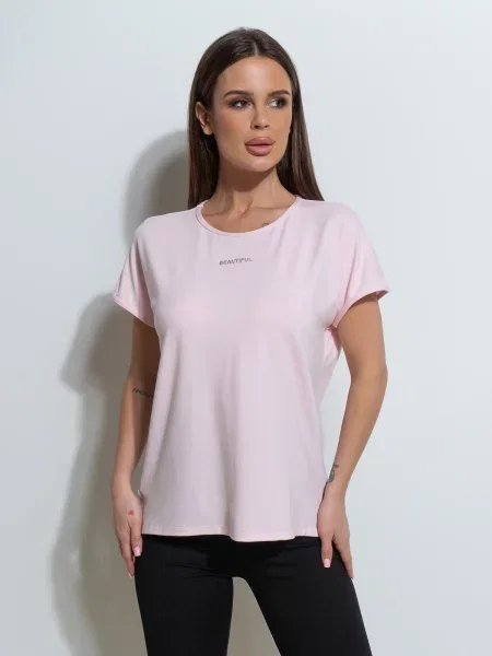 ISSA Plus Футболка рожевий