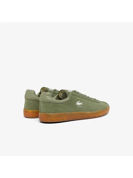 Lacoste Zamszowe Sneakersy Baseshot zielony