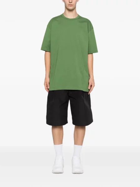 Тениска Comme Des Garçons Shirt с кръгло деколте зелено