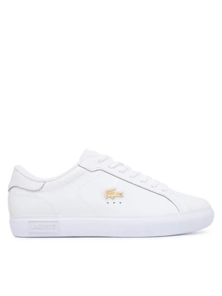 Sneakersy Lacoste białe