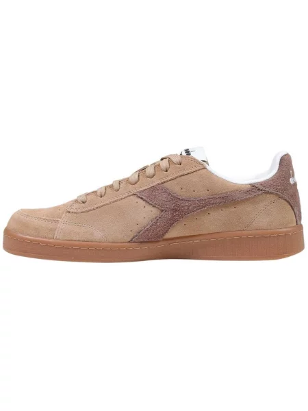 Pantofi Diadora din piele de căprioară maro