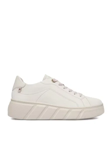 Rieker Sneakersy Kremowy