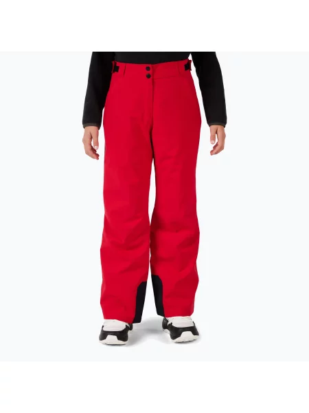 Штани гірськолижні дитячі Rossignol Insulated Girls ruby red червоні