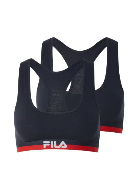 FILA Sutien bleumarin / roșu alb