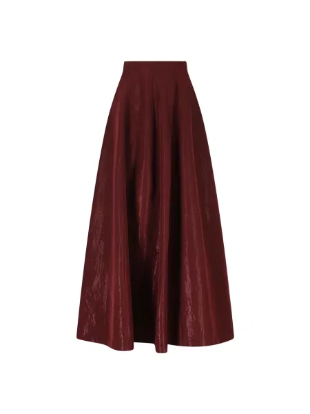 Spódnica maxi Alberta Ferretti czerwona