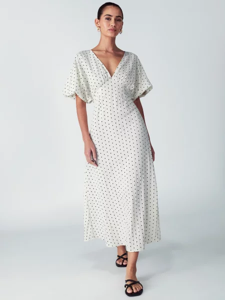 St MRLO Rochie Palm negru alb