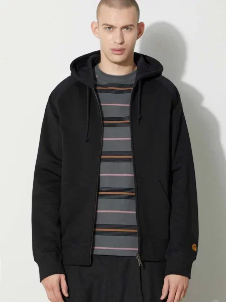 Kurtka Carhartt Wip z kapturem czarna