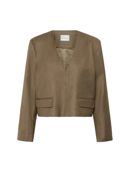 Bluzka Gestuz brązowa