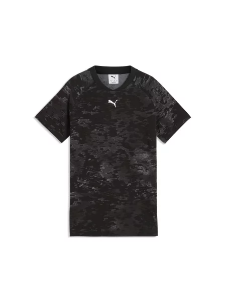Młodzieżowa koszulka PUMA Sport Camo Akcesoria czarny