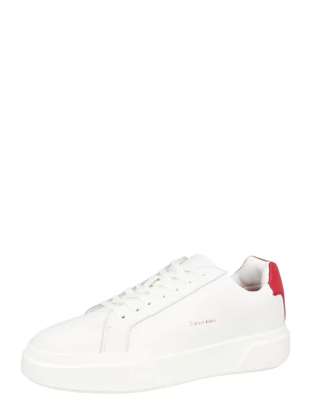 Sneakerși Calvin Klein alb